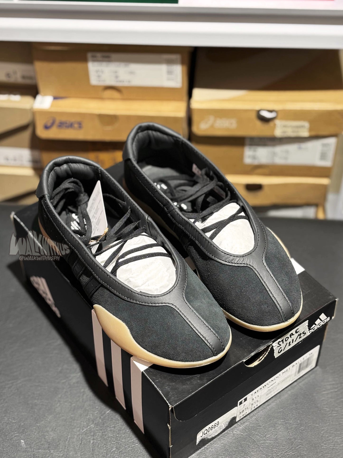 Adidas Taekwondo Mei Ballet 'Black Gum' (WOMEN'S)