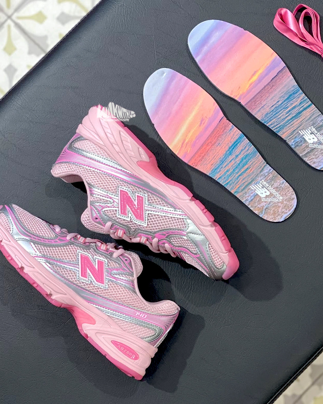 New Balance x atmos Pink 740 'Pink Vacation' (WOMEN'S)