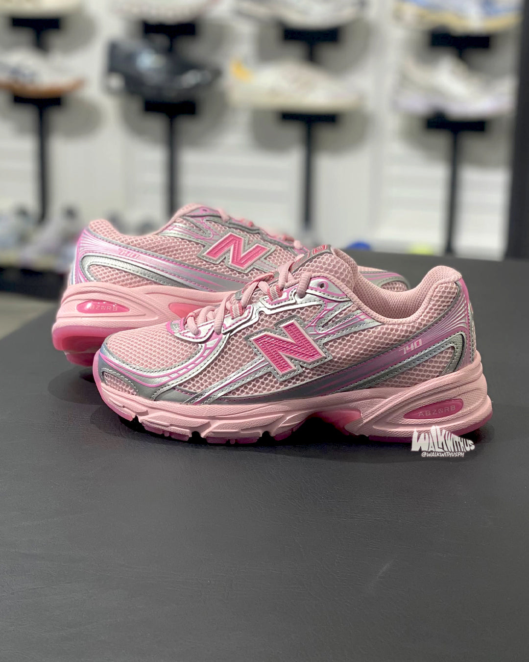 New Balance x atmos Pink 740 'Pink Vacation' (WOMEN'S)
