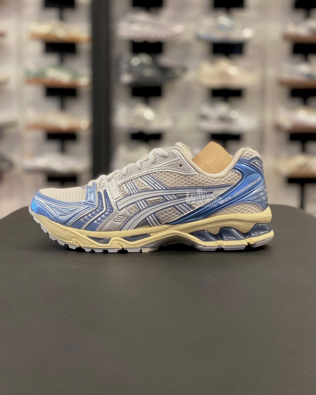 ASICS Gel-Kayano 14 'Cream Metallic Blue' (MEN'S)