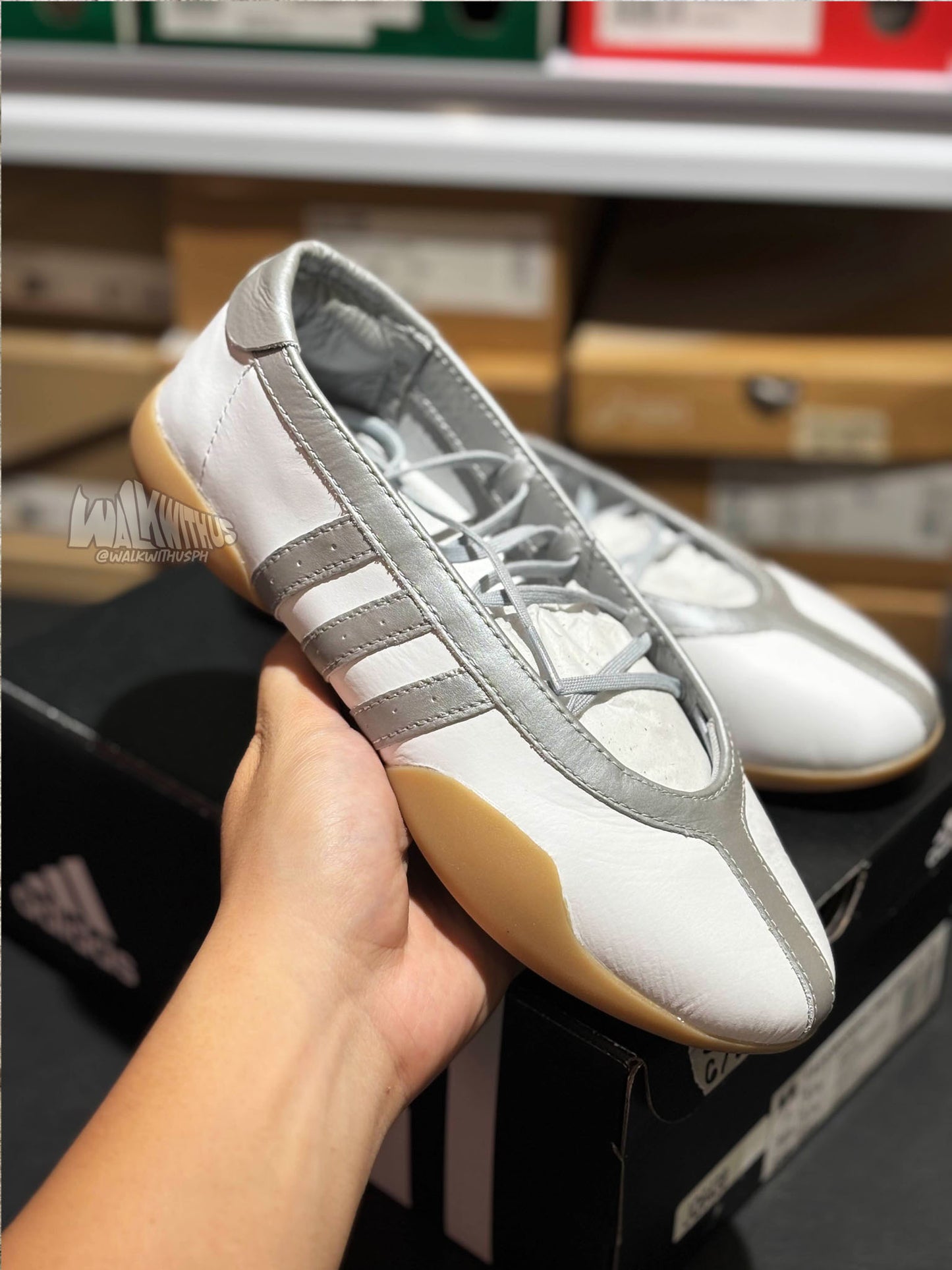 Adidas Taekwondo Mei Ballet 'White Silver Metallic' (WOMEN'S)