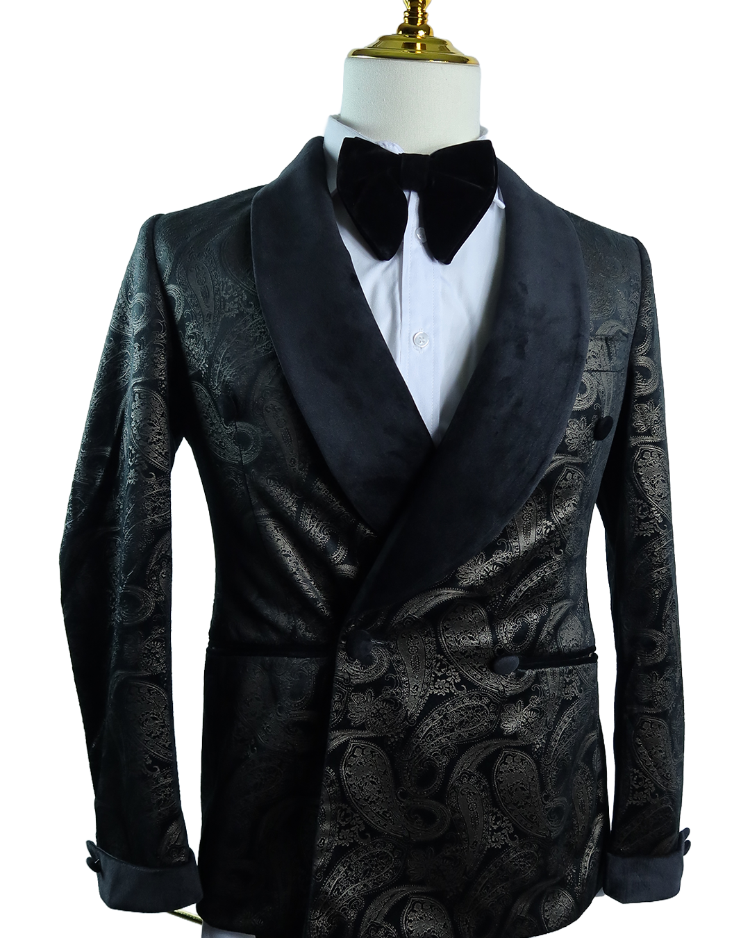 Black Coat (Gold accent)