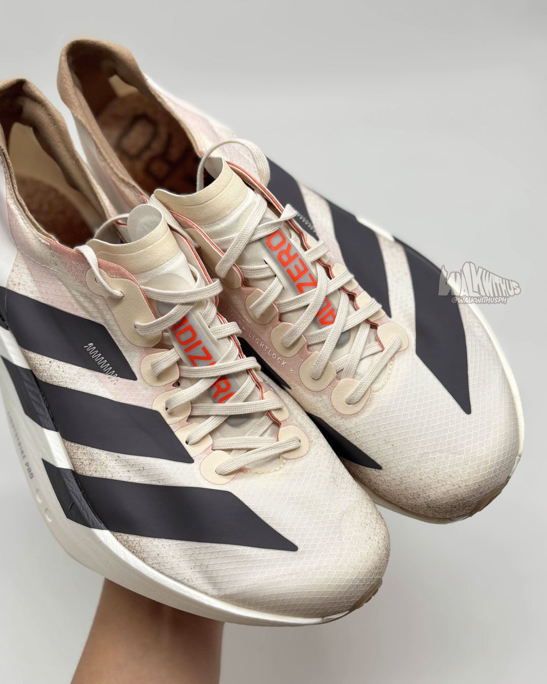 Adidas Adizero Adios Pro 4 'Chalk White Grey Strata'