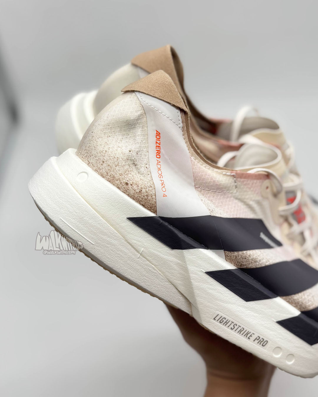 Adidas Adizero Adios Pro 4 'Chalk White Grey Strata'