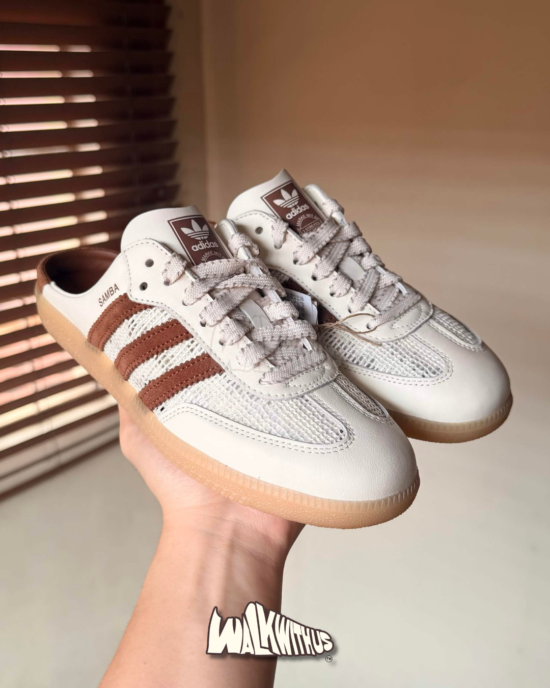 adidas Samba Mule "Off White Preloved Brown"