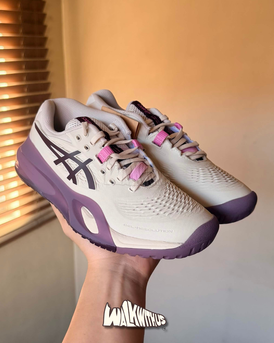 Asics Gel-Resolution X "Wide Oat Aubergine"