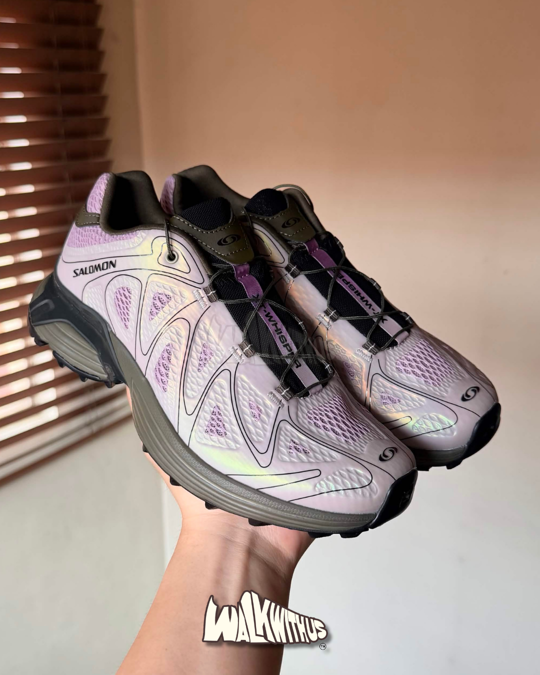 Salomon XT-Whisper "Void Grape Leaf Dawn Pink"