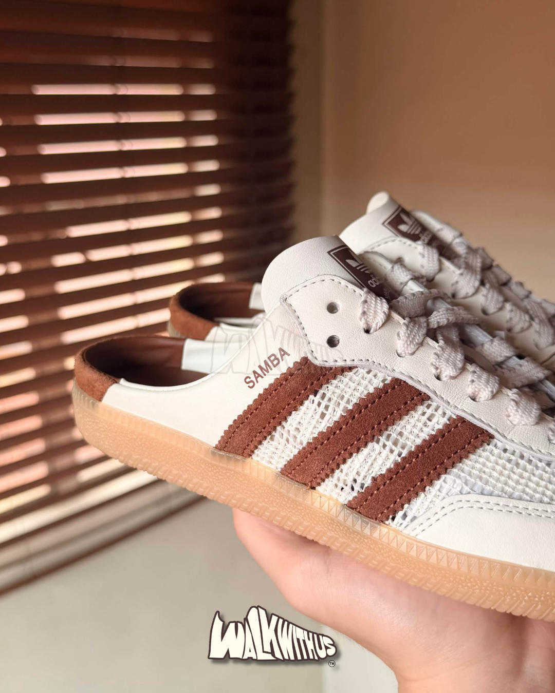 adidas Samba Mule "Off White Preloved Brown"