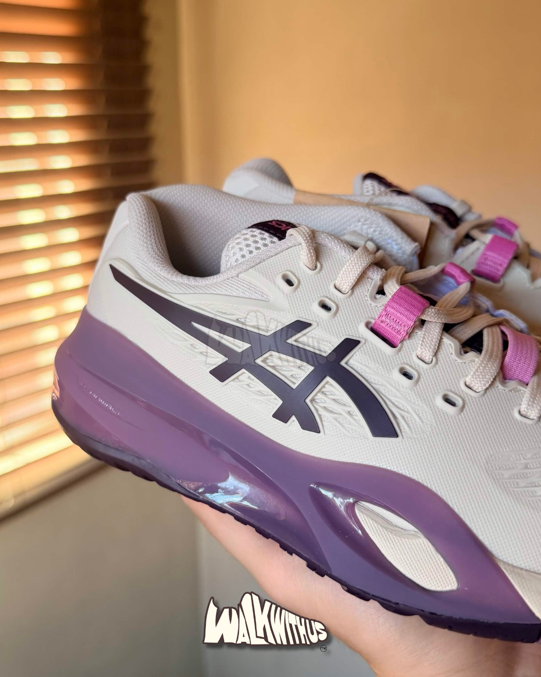 Asics Gel-Resolution X "Wide Oat Aubergine"
