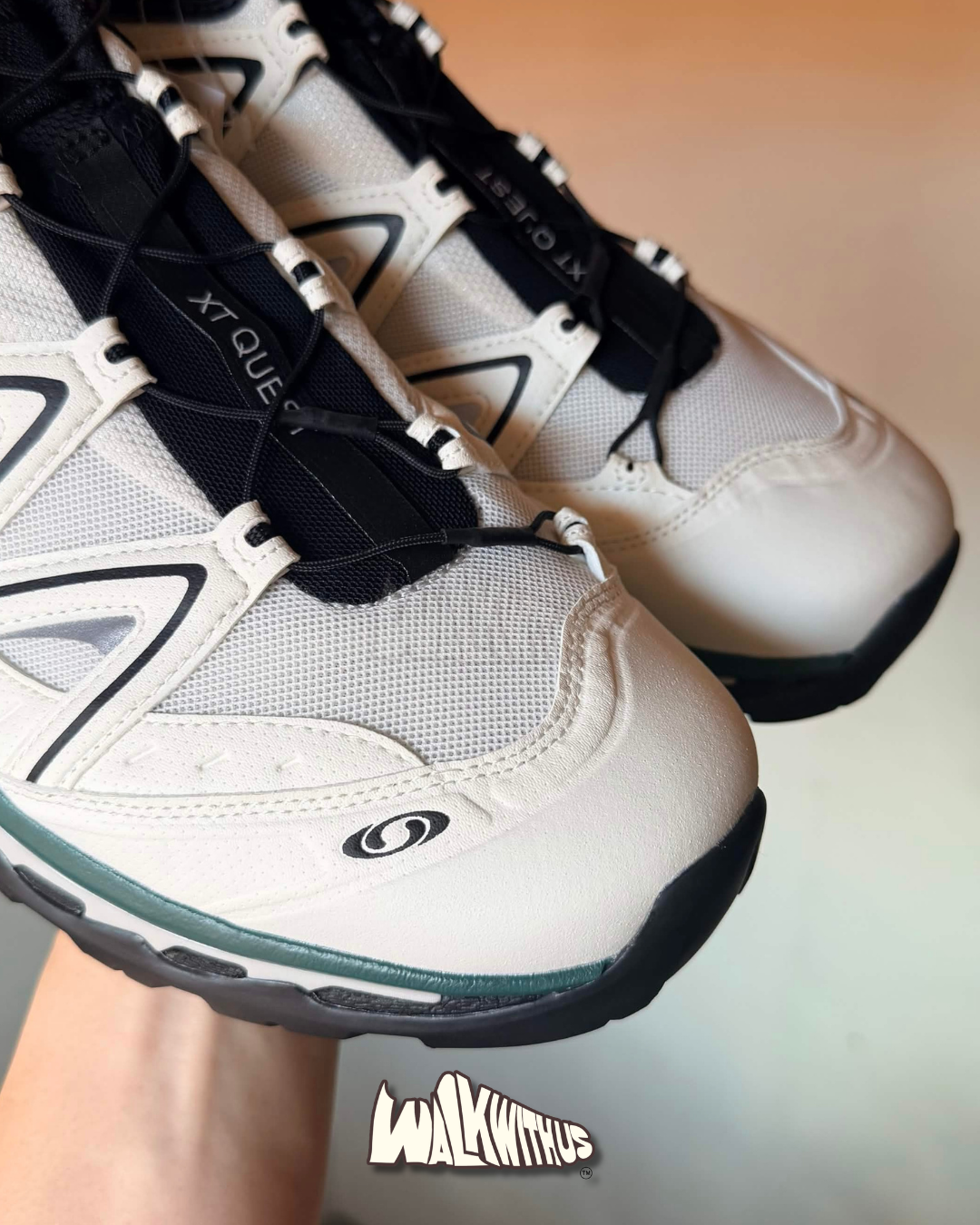 Salomon XT-Quest "Vanilla Ice Black Bistro Green"