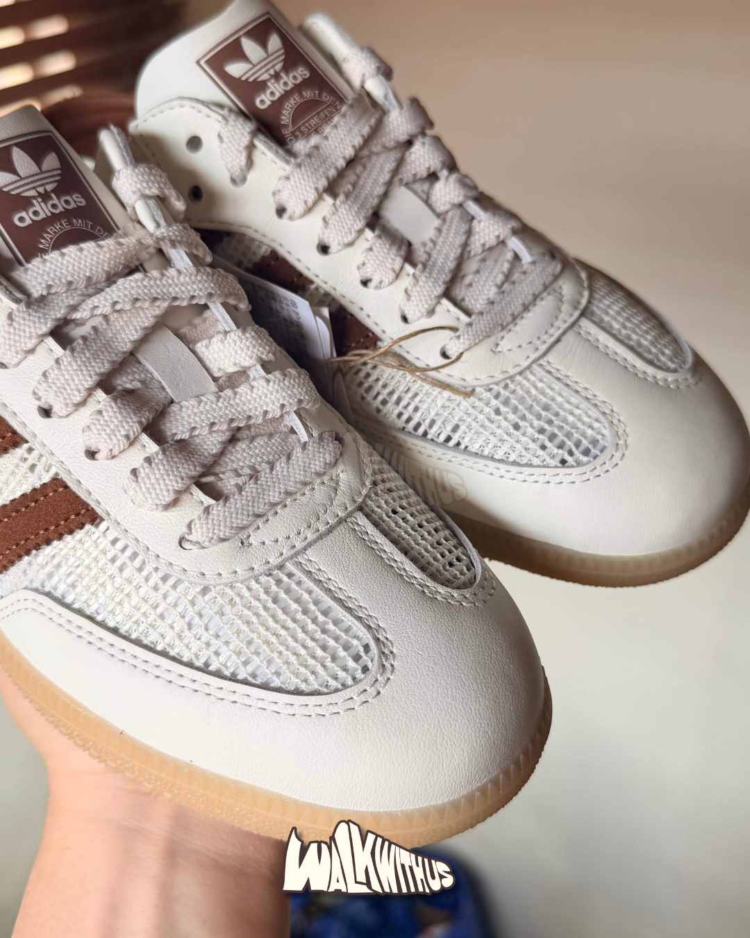 adidas Samba Mule "Off White Preloved Brown"