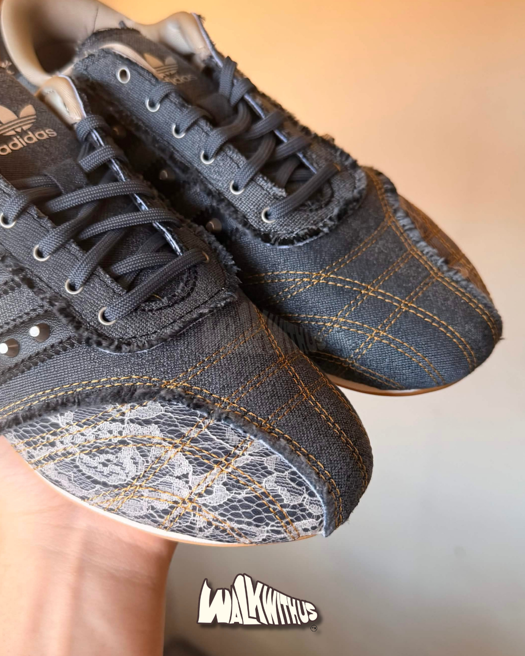 adidas Taekwondo Lace "Denim Black"