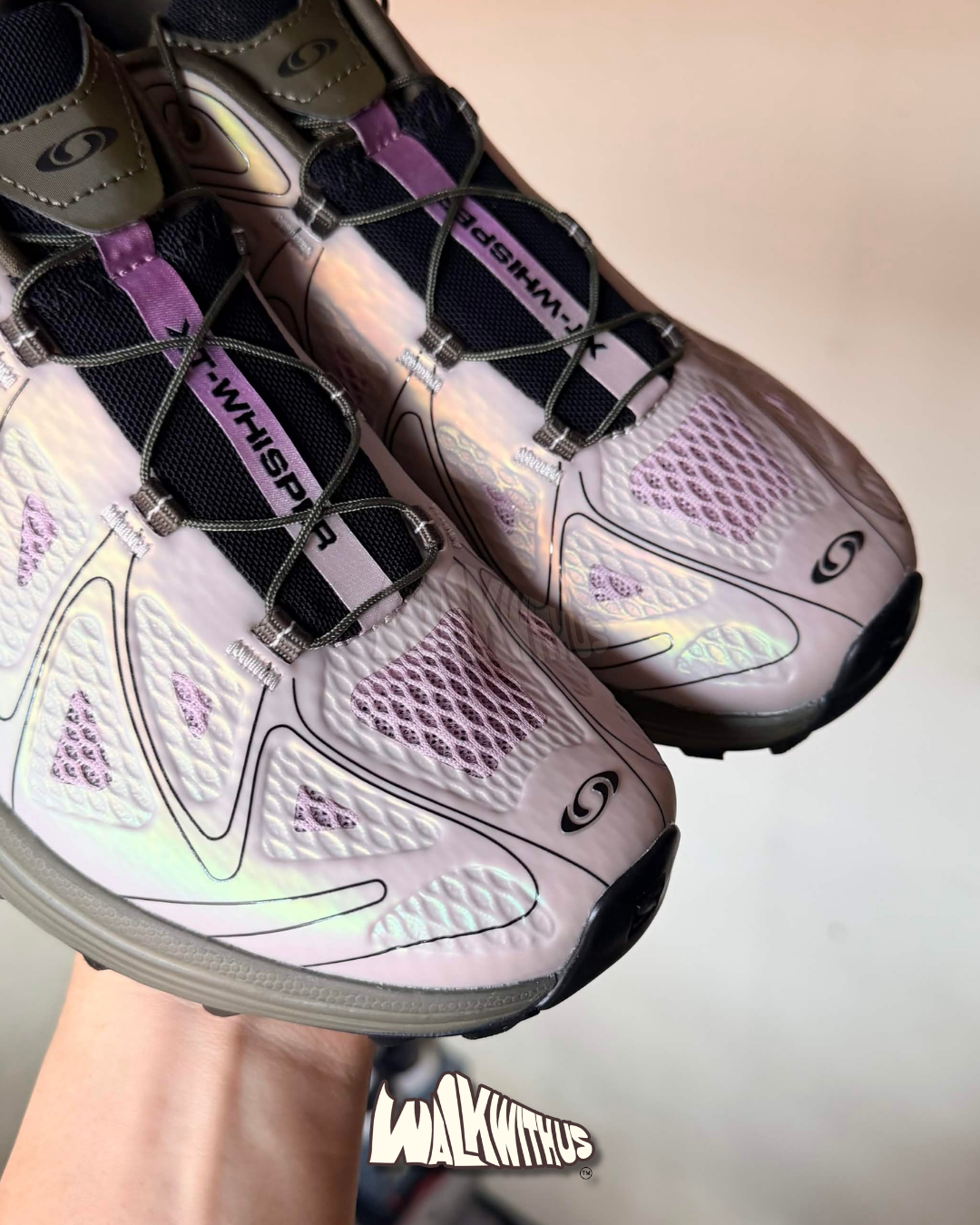 Salomon XT-Whisper "Void Grape Leaf Dawn Pink"