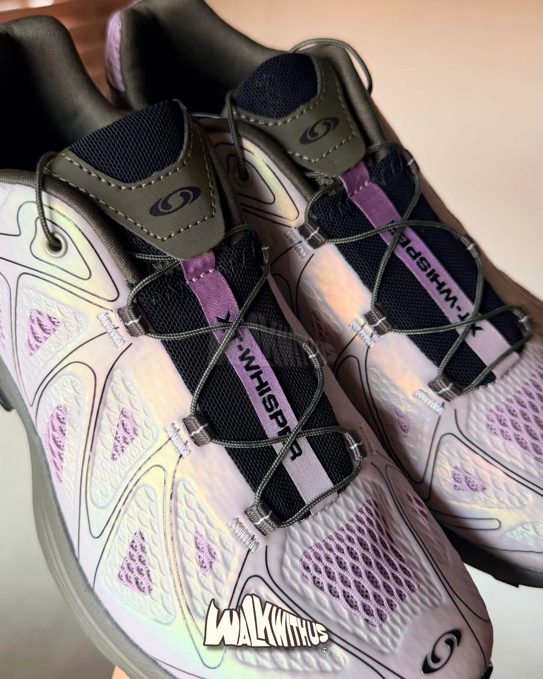 Salomon XT-Whisper "Void Grape Leaf Dawn Pink"