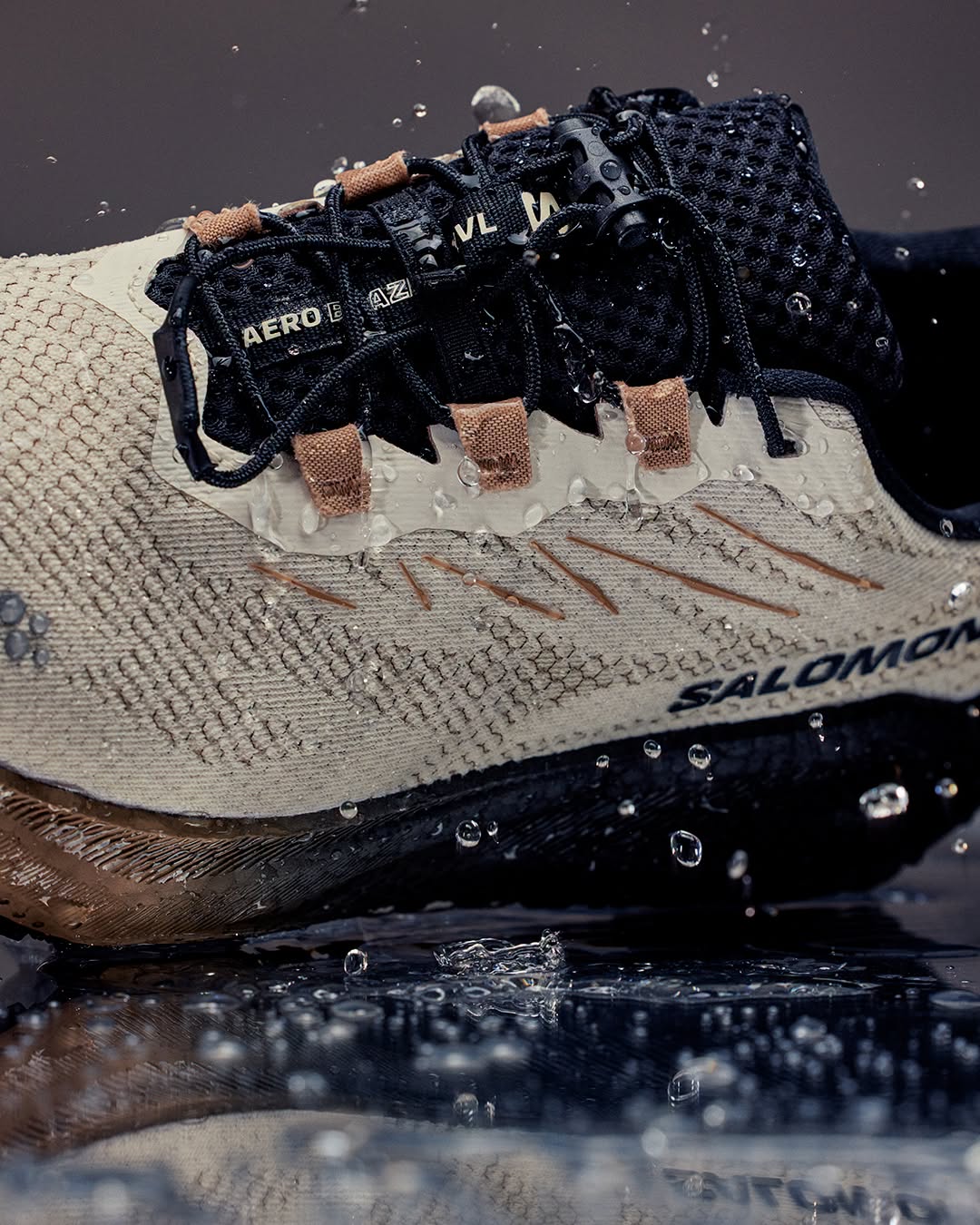 Salomon Aero Blaze 4 GRVL GTX "Vanilla Ice Black"