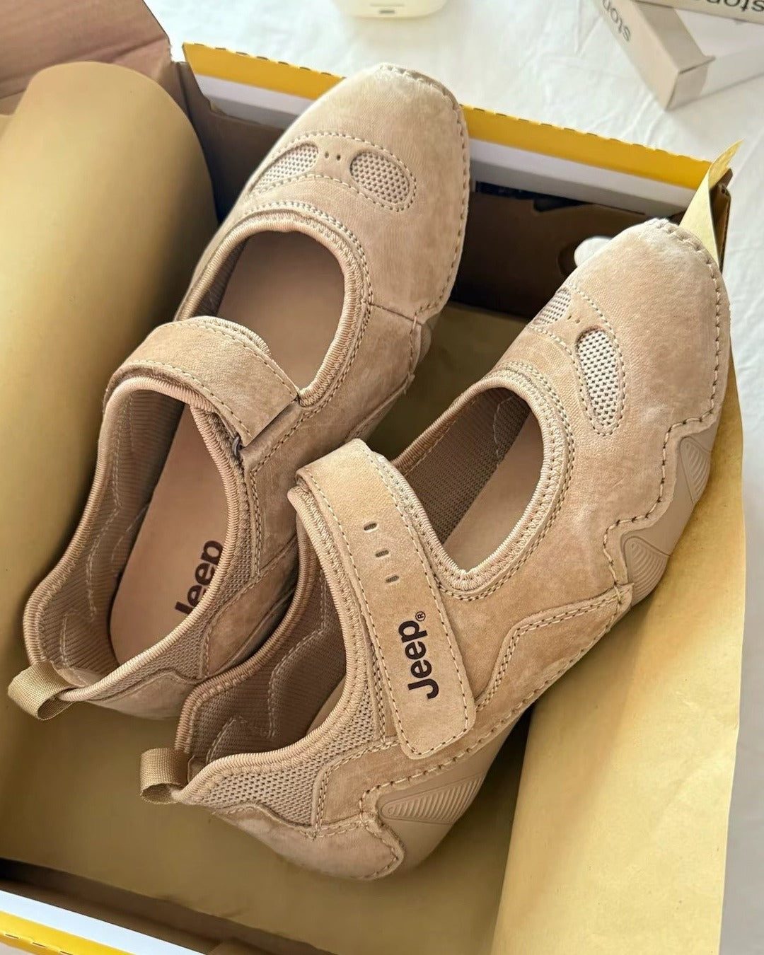 Jeep x The Spirit Adventure Mary Jane Low Top ‘Brown’