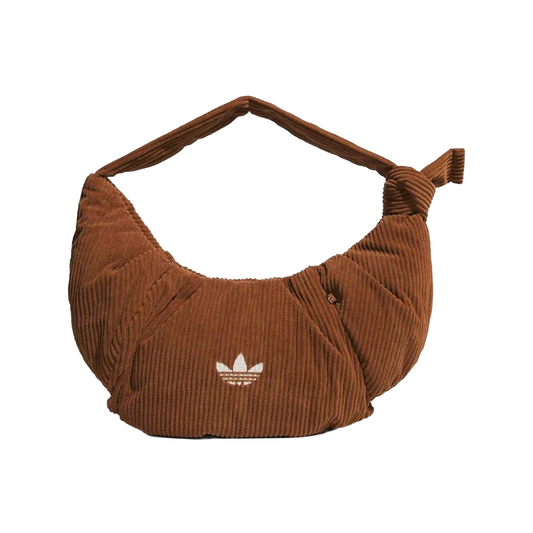 Adidas Corduroy Large Shoulder Bag 'Brown'