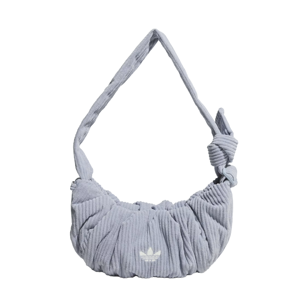 Adidas Corduroy Shoulder Bag Crossbody 'Blue'