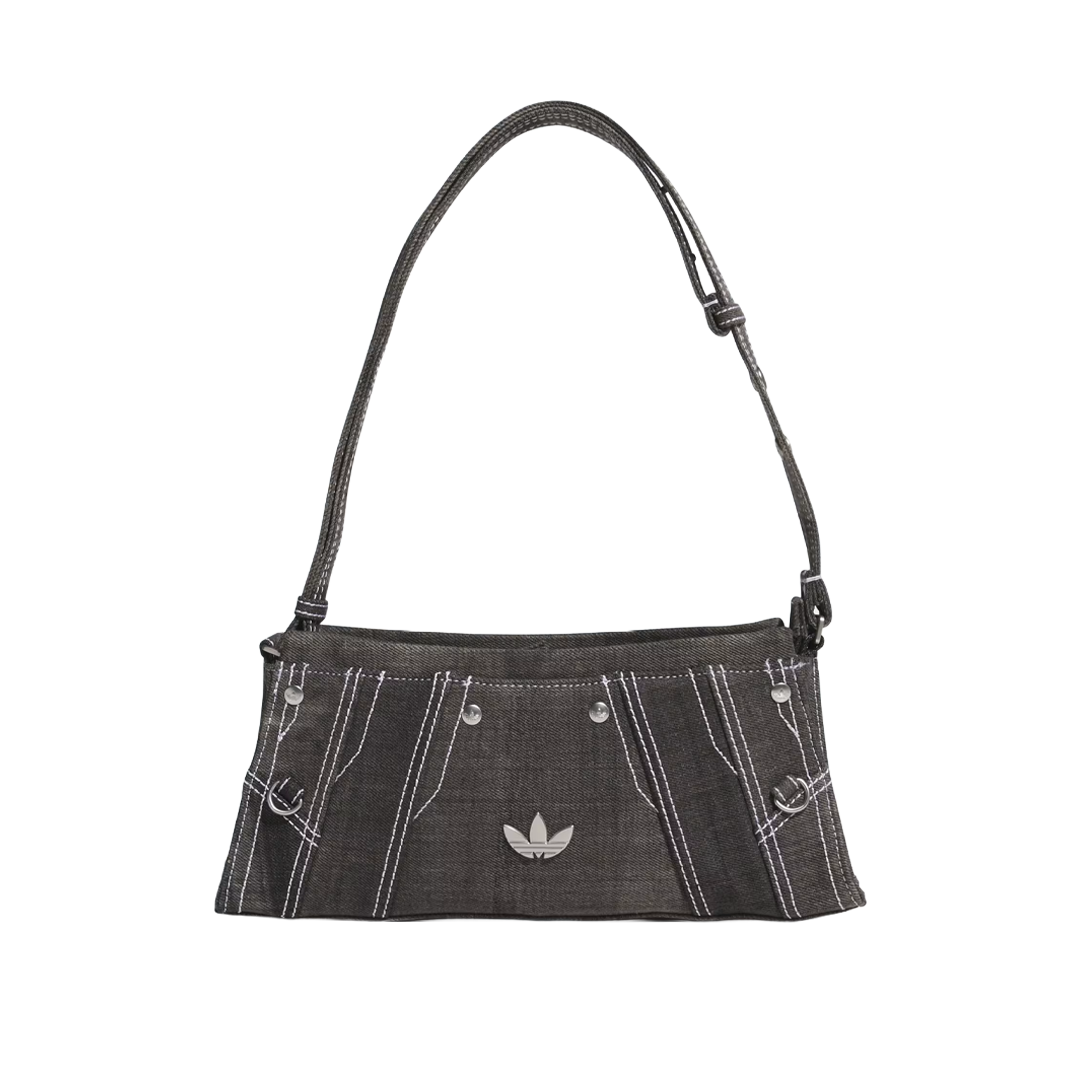 Adidas Denim Shoulder Bag 'Black'