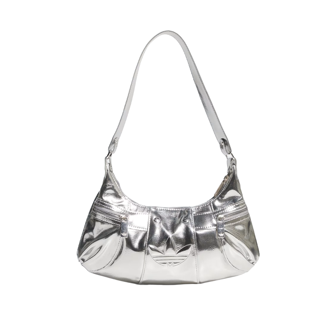 Adidas HOBO PU Leather Bag 'Silver'