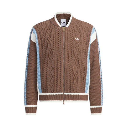 Adidas Originals Cardigan Long Sleeve Knitted 'Cacao'