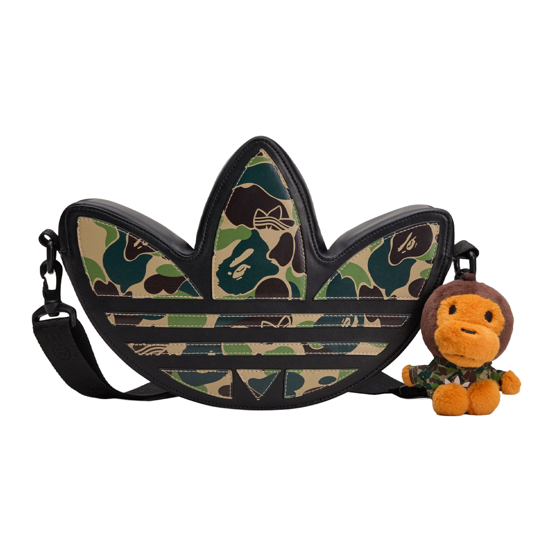 Adidas x BAPE Originals Trefoil Shoulder Bag 'Camo'