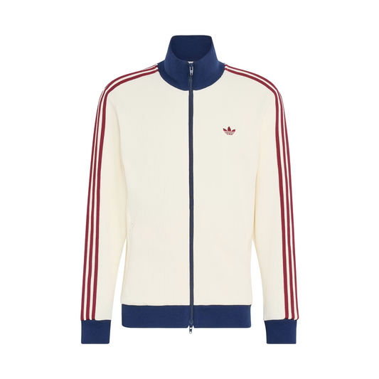 Adidas Originals Waffle Knit Track Top Zip-Up 'Cream White'