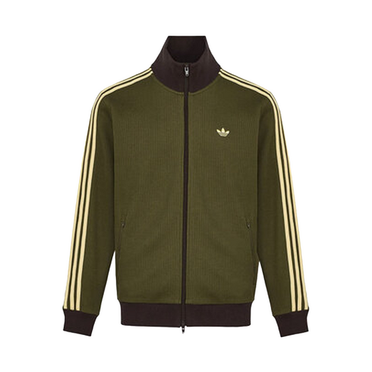 Adidas Originals Waffle Knit Track Top Zip-Up 'Green'