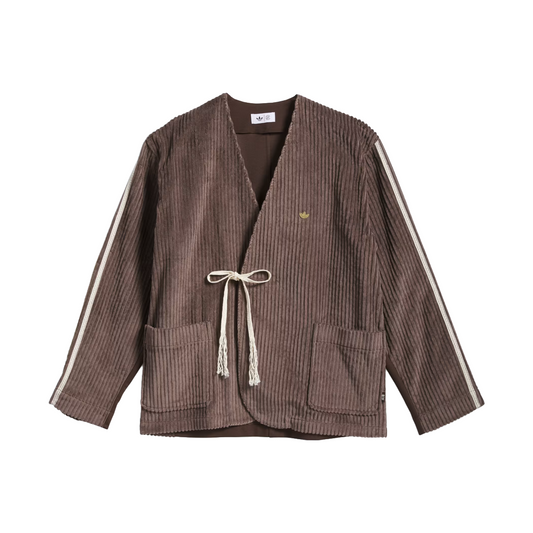 Adidas Originals x CLOT by Edison Chen Sports Jacket 'Dark Brown'