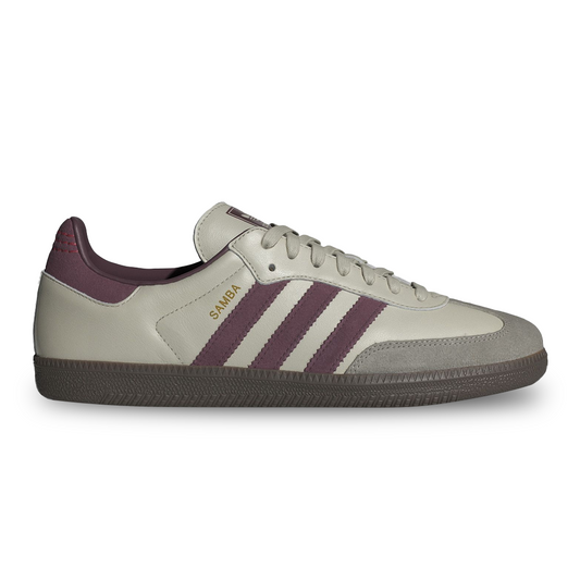 Adidas Samba OG 'Putty Grey Maroon'