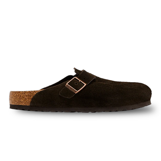 Birkenstock Boston Suede SFB 'Mocca'