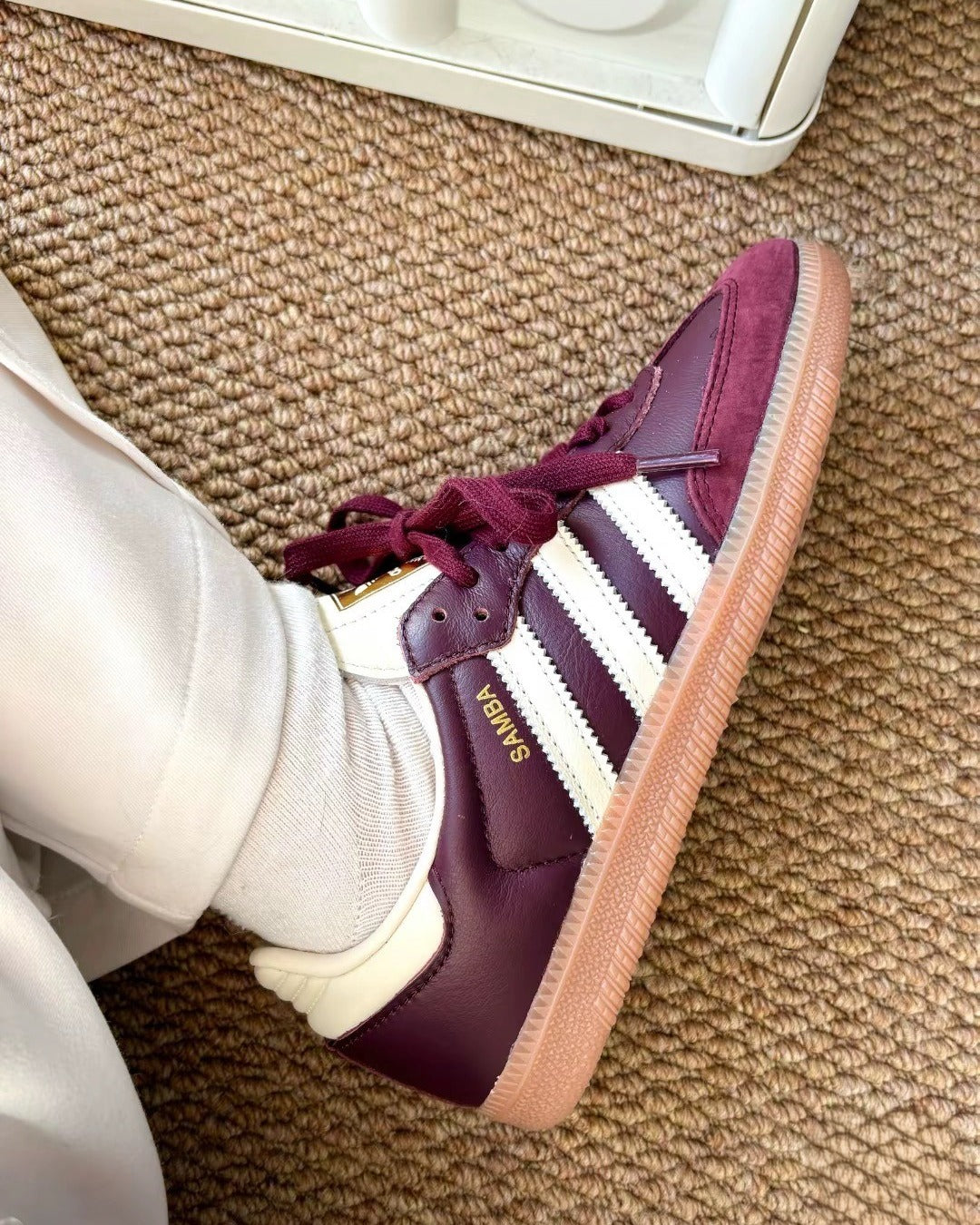 Adidas Samba OG 'Maroon'