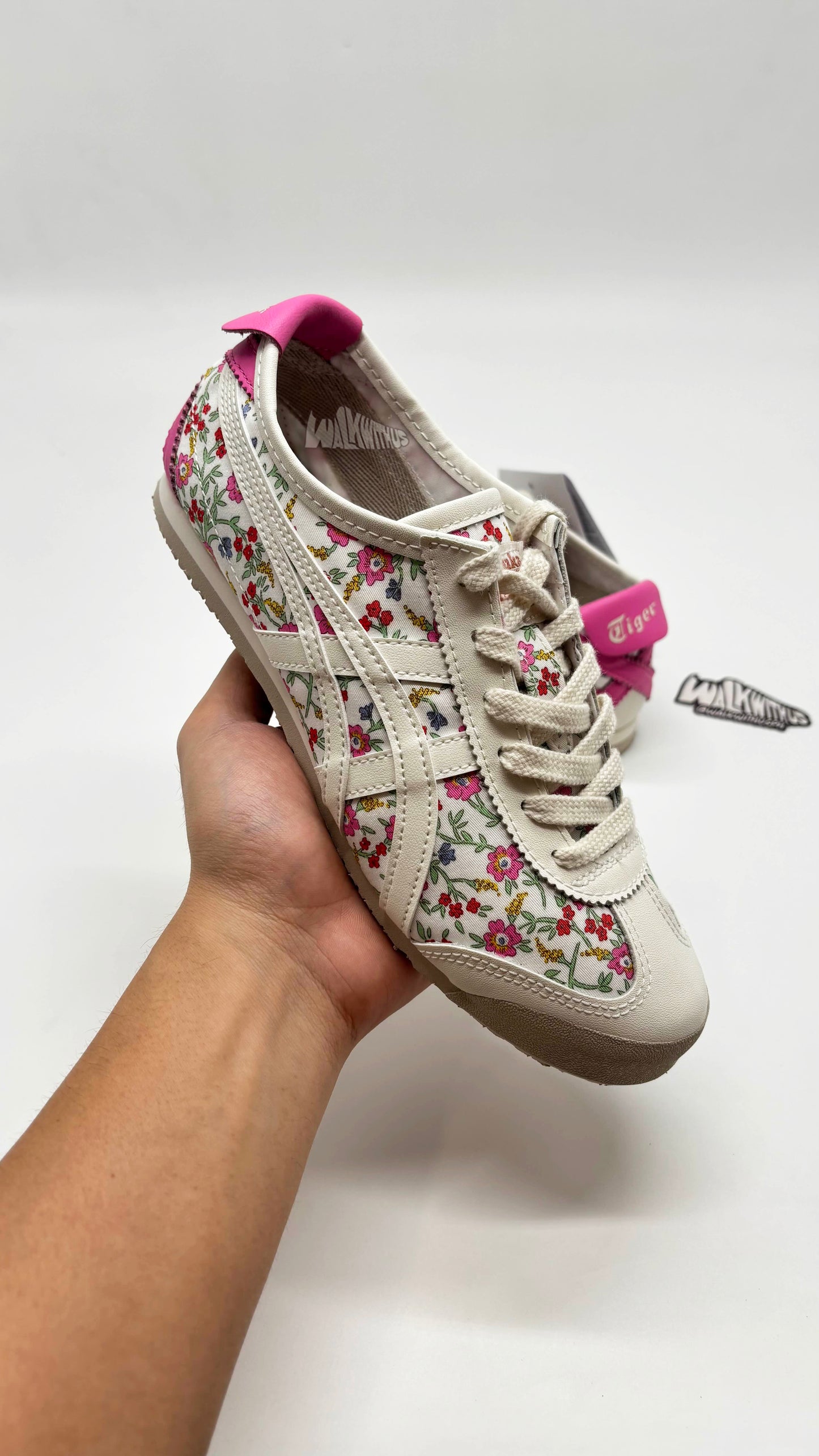 Onitsuka Tiger Mexico 66 'Cream Pink Floral'