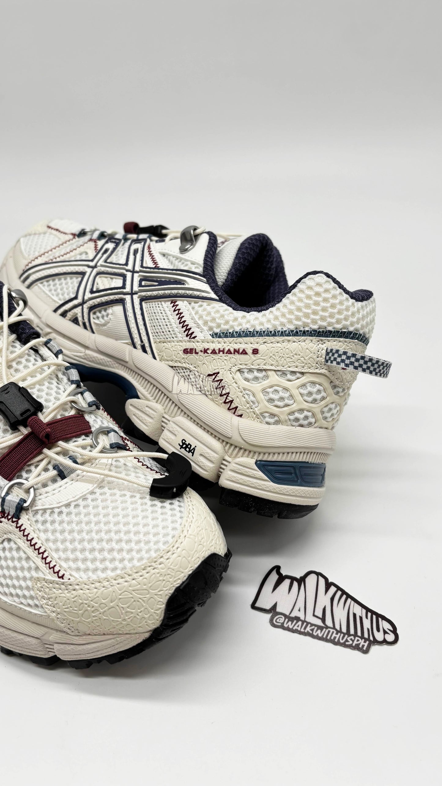 ASICS GEL-Kahana 8 FL 'Cream White Navy'