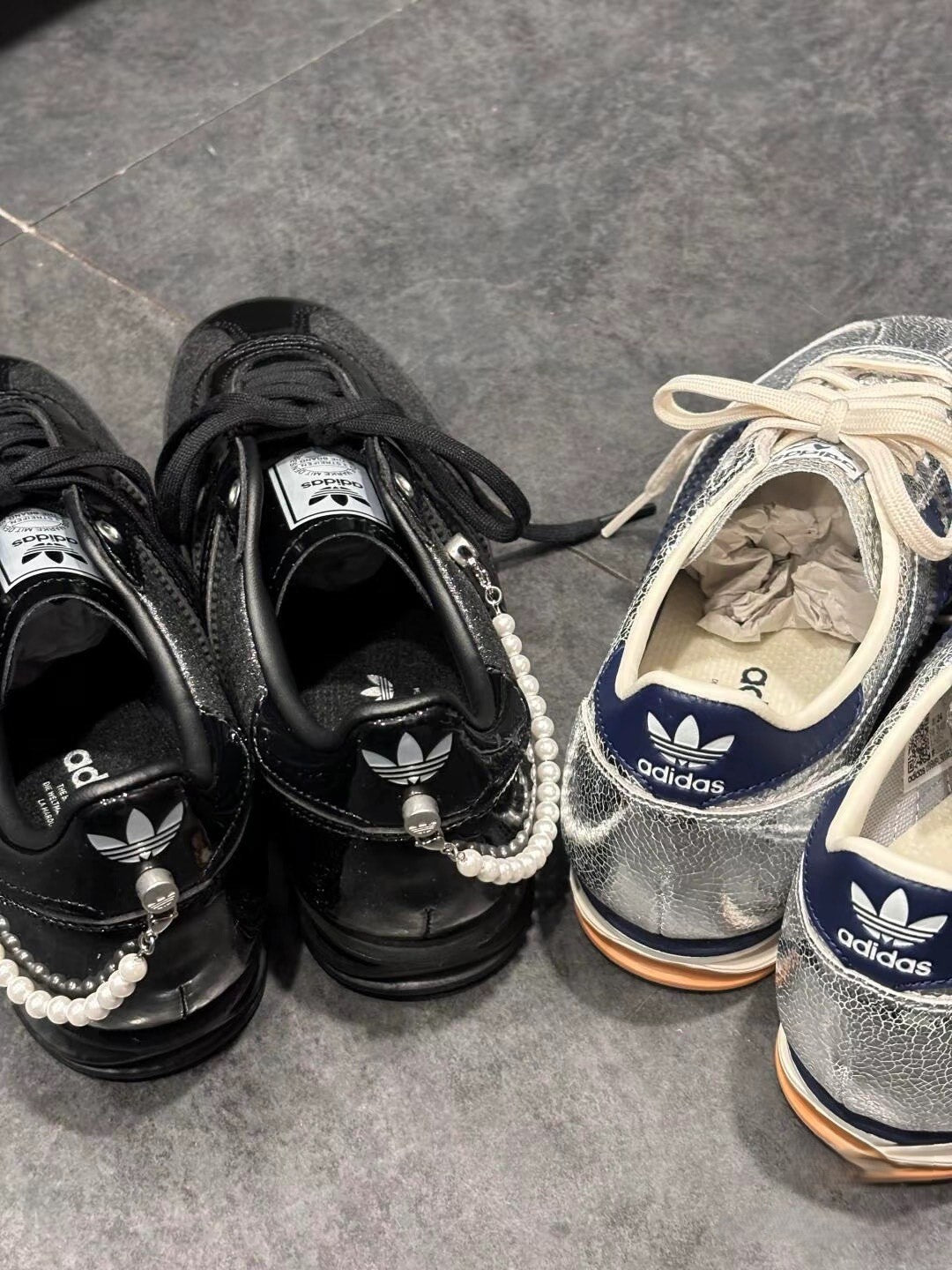 Adidas Originals SL 72 'Black Patent Pearls'