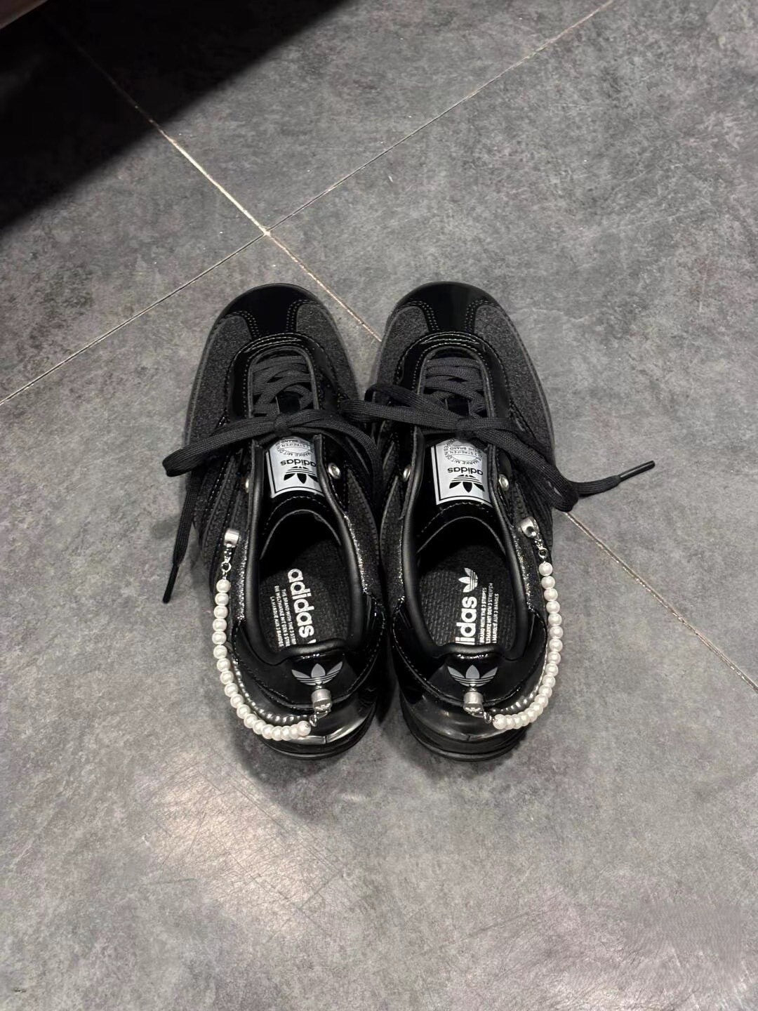 Adidas Originals SL 72 'Black Patent Pearls'