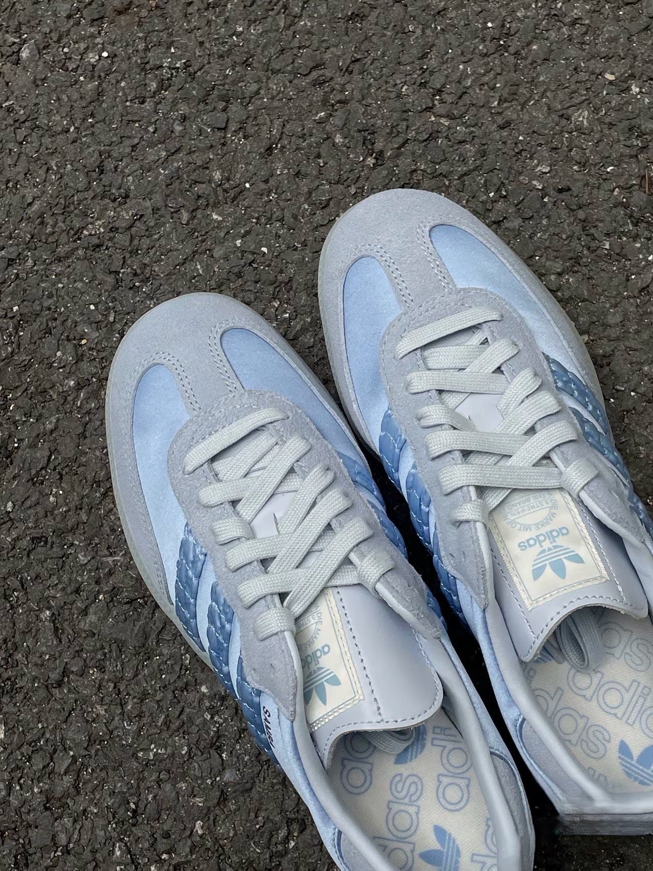 Adidas Samba OG 'Velvet Satin Blue'