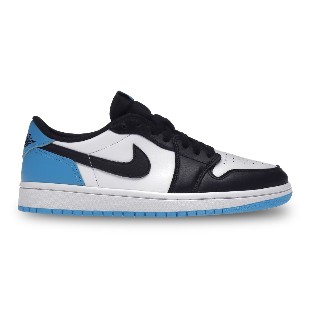 Jordan 1 Retro Low OG 'Black Dark Powder Blue' (WOMEN'S)