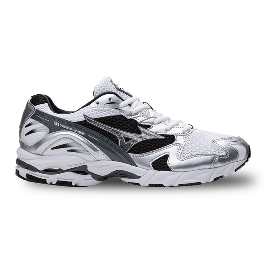 Mizuno Wave Rider 10 'White Silver Black'