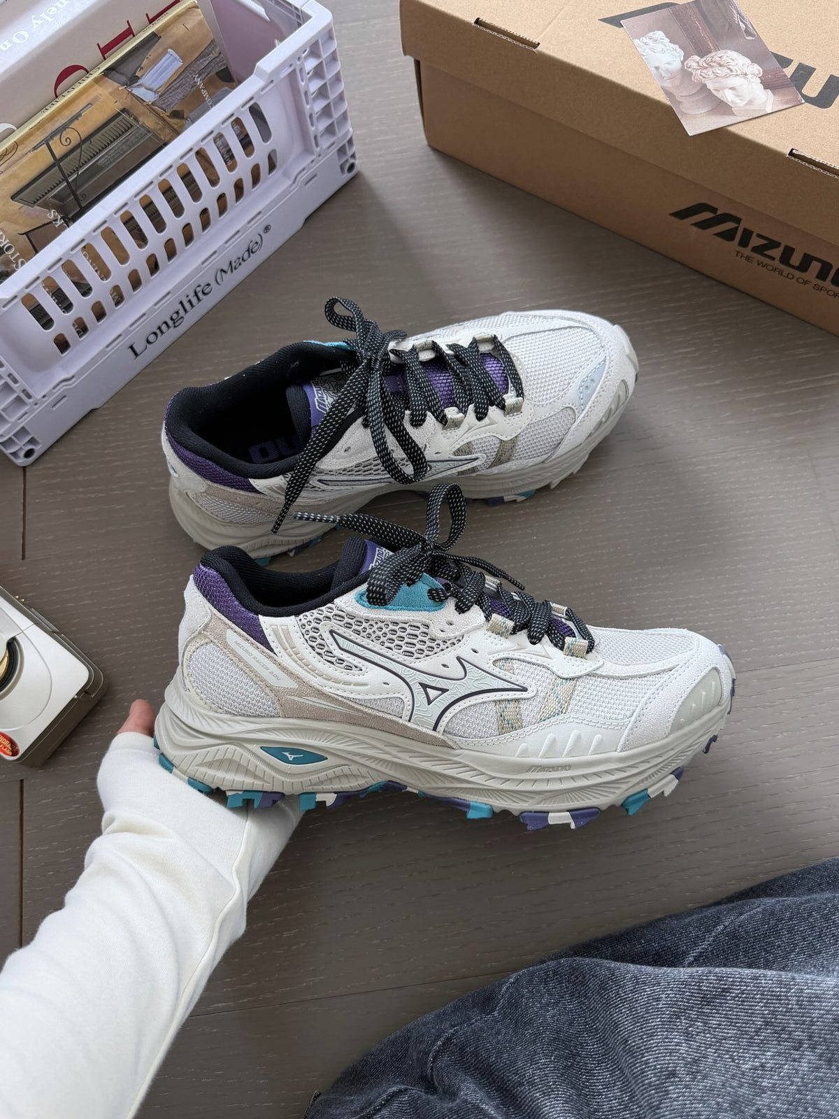 Mizuno Racer ADV "Cement Purple"