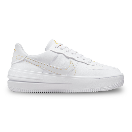 Nike Air Force 1 PLT.AF.ORM 'White Yellow Ochre' (WOMEN'S)