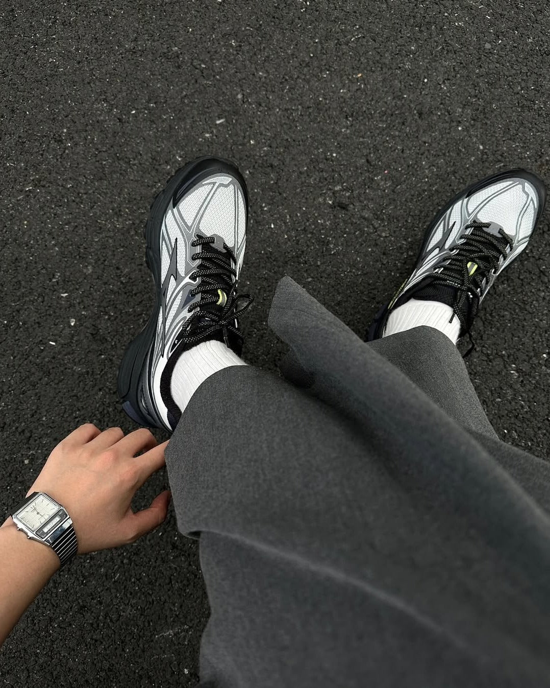 Mizuno Halo MIX TL 'Silver Grey’