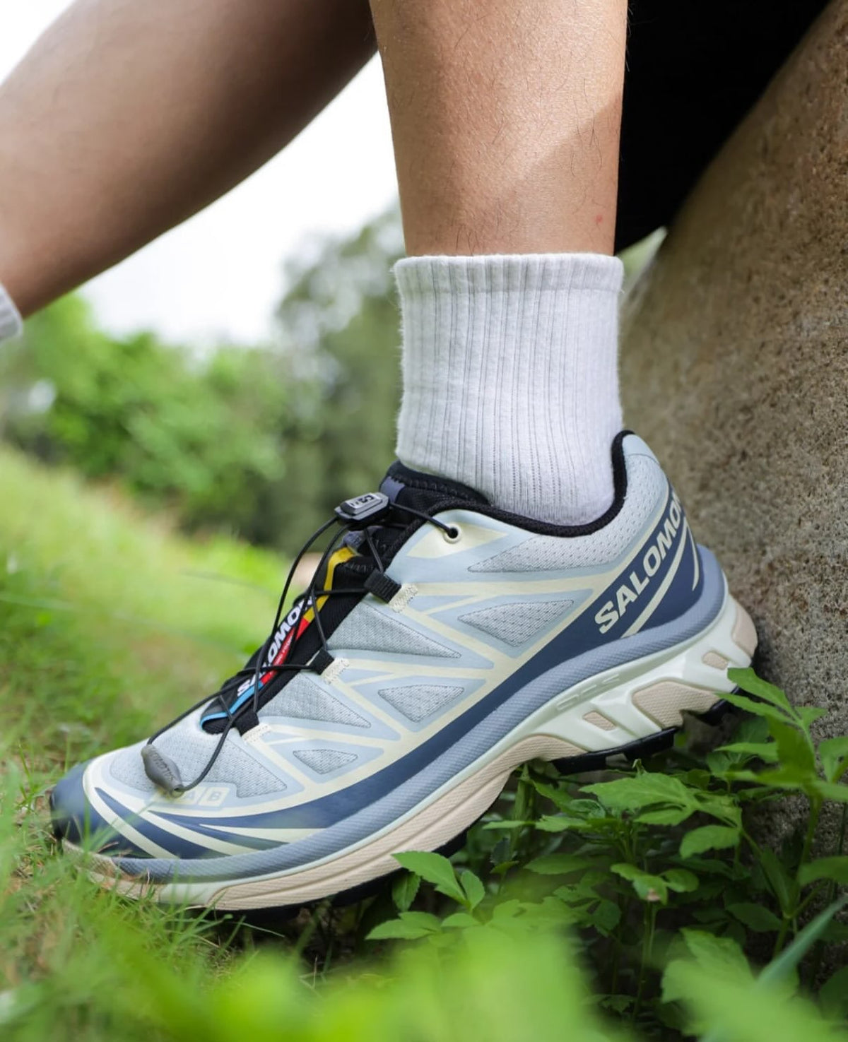 Salomon XT-6 "Pearl Blue Grisaille"