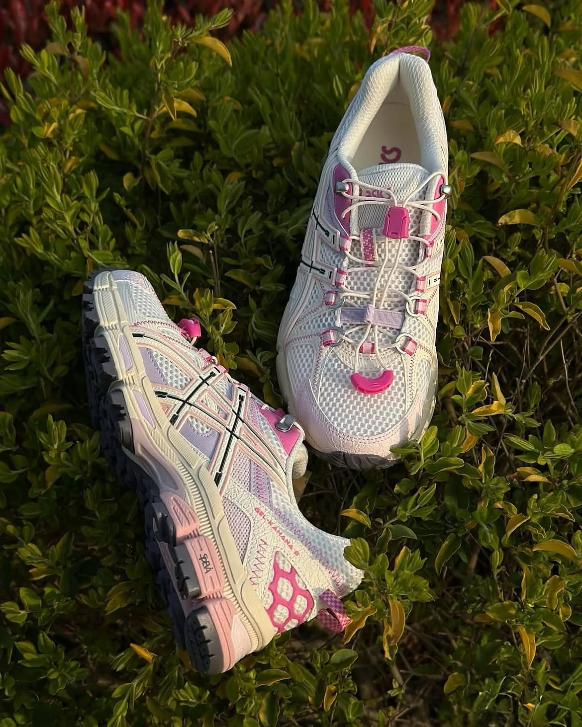 Asics Gel-Kahana 8 FL "Cream White Pink"