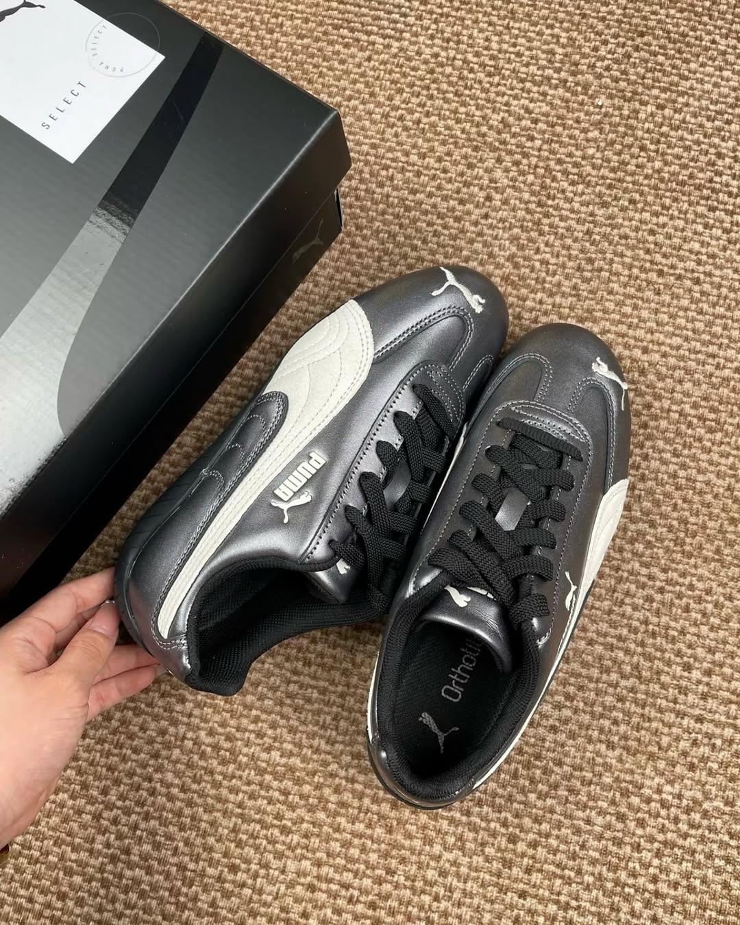 Puma Speedcat Metallic ‘Black Warm White’