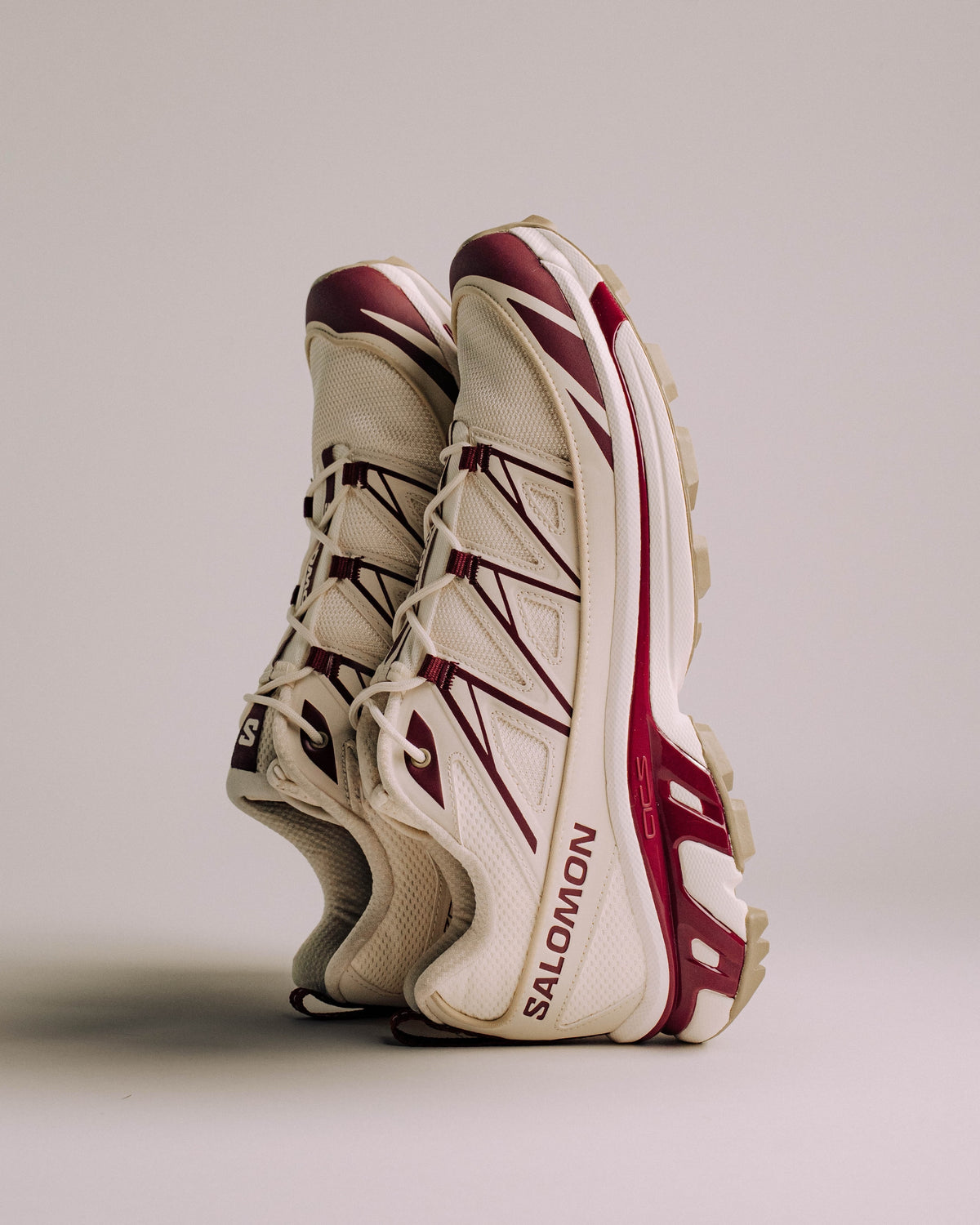 Salomon XT-6 Expanse "Vanilla Ice Maroon"