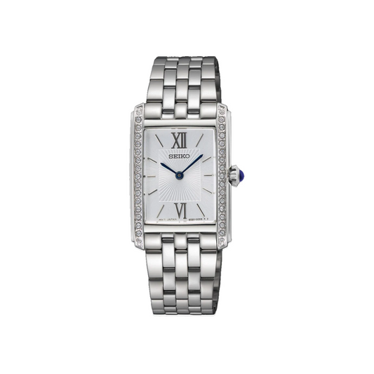 Seiko Ladies Tank Watch 'Blue'