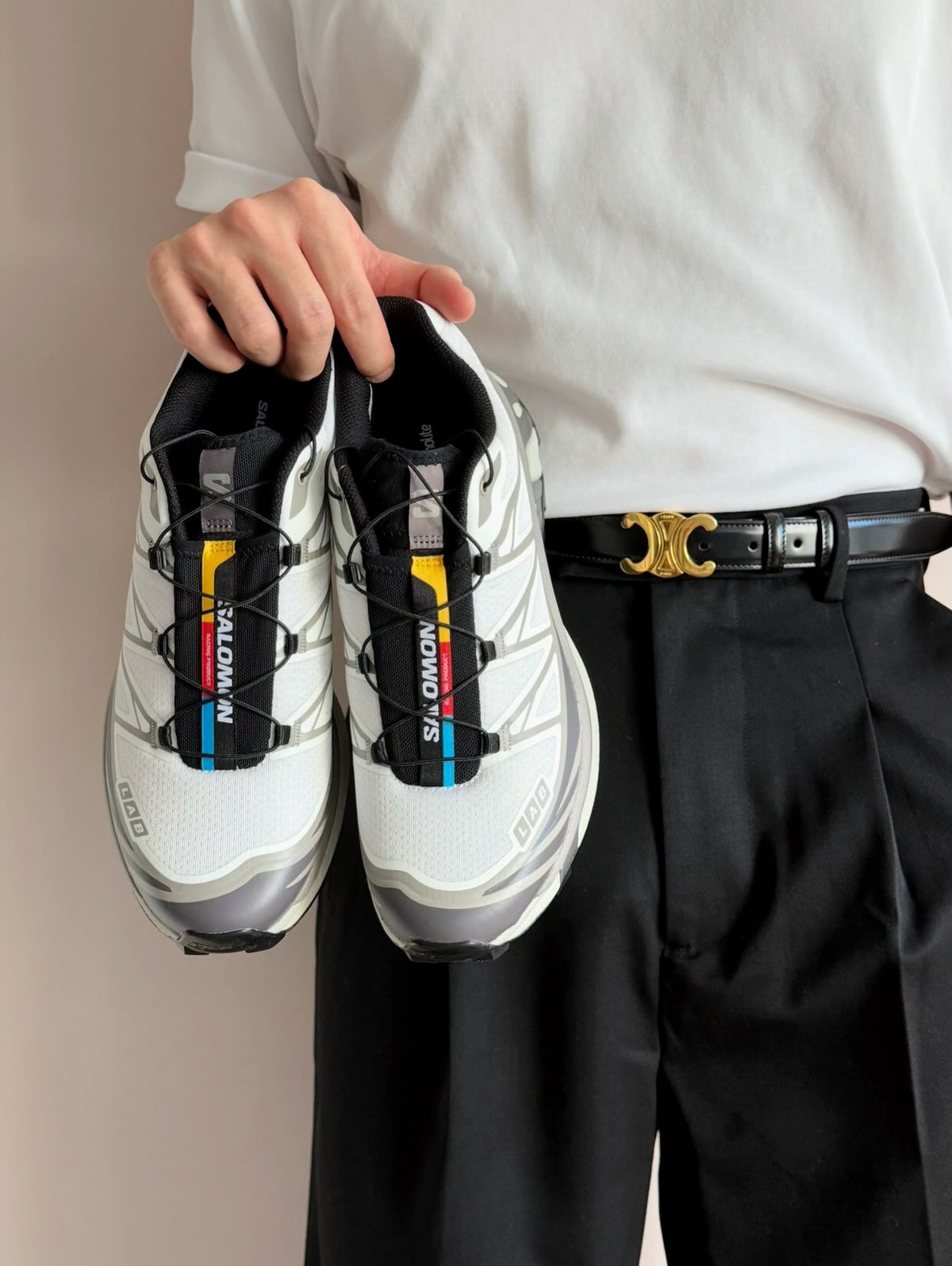 Salomon XT-6 "White Excalibur Paloma"