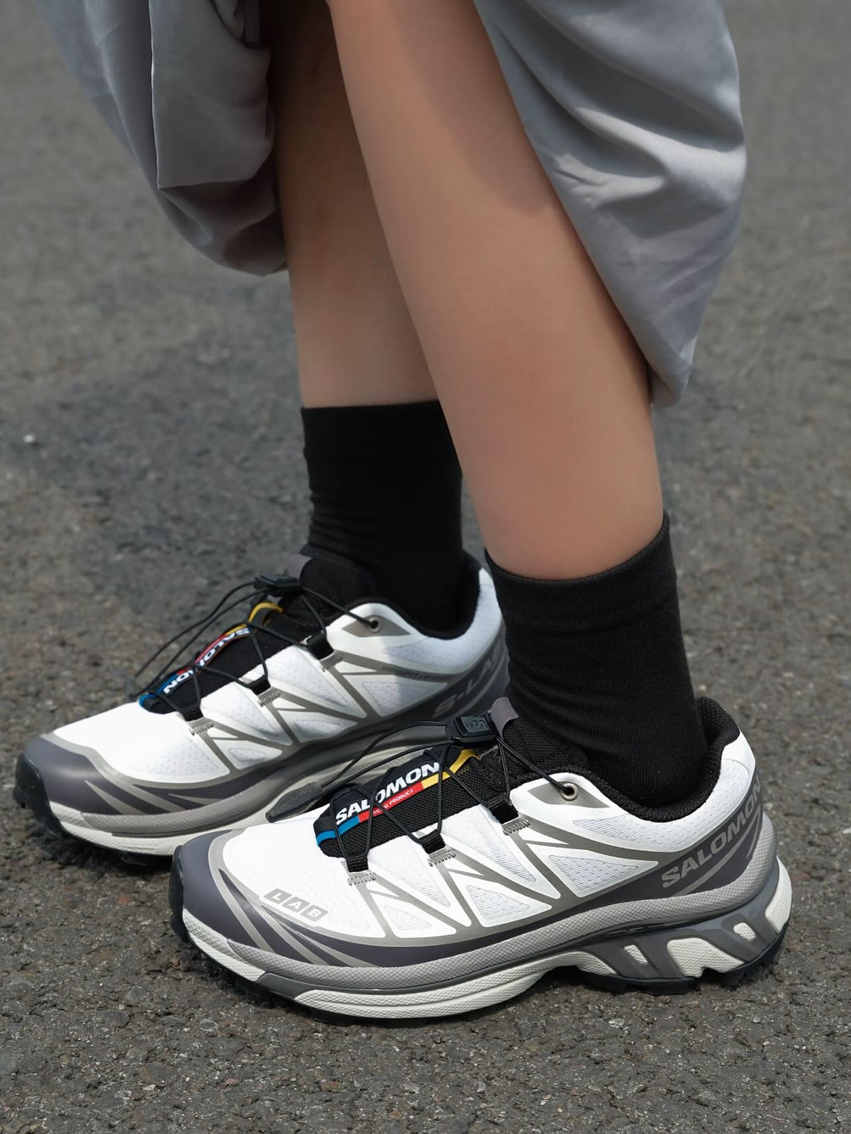 Salomon XT-6 "White Excalibur Paloma"