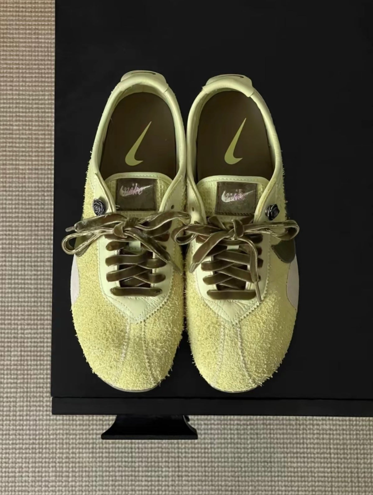 Nike Moon Shoe OG "Yellow Green Moss Brown"